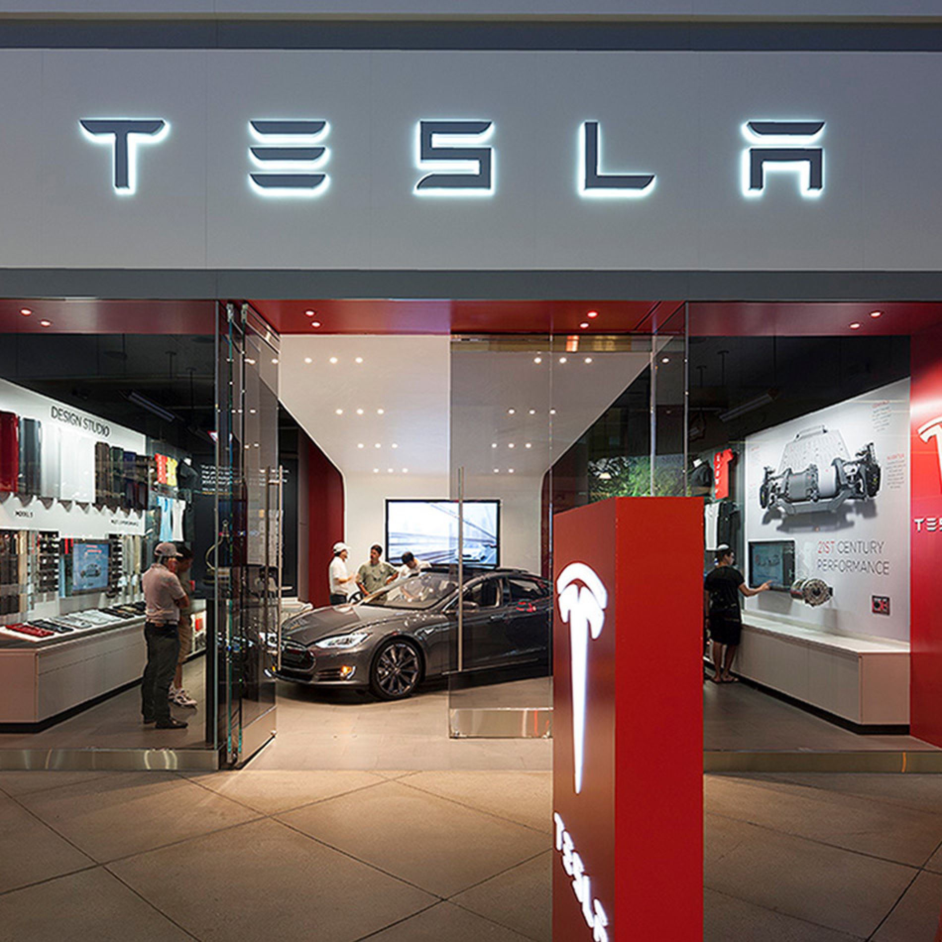 Tesla Showrooms