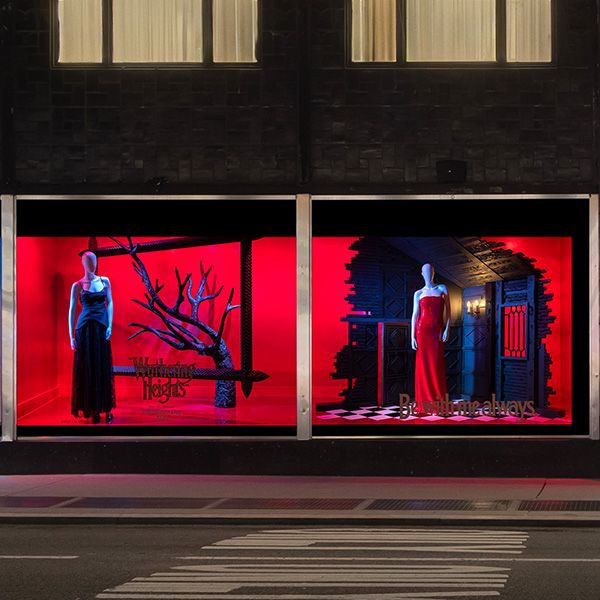Wuthering Heights Window Display.