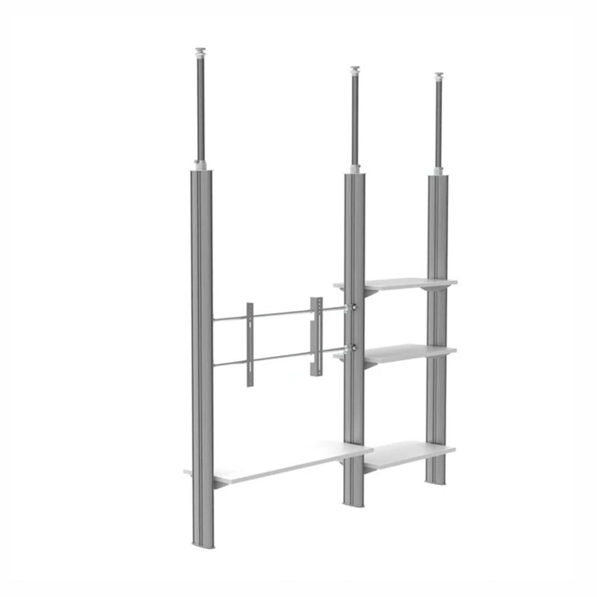 U-shaped aluminium shelf Gallery Image