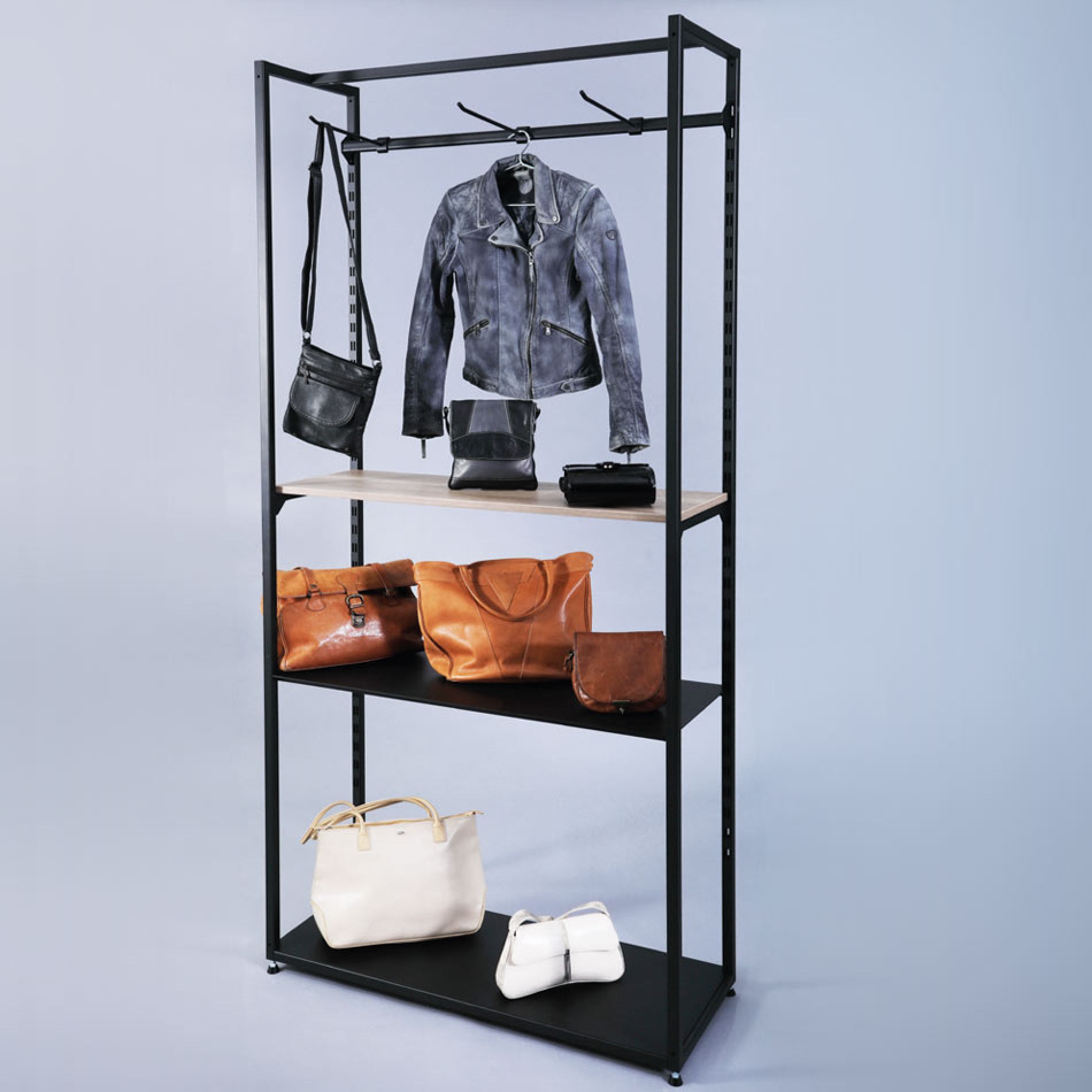 CLOTHES HANGER SYSTEM STAINLESS STEEL Gallery Image